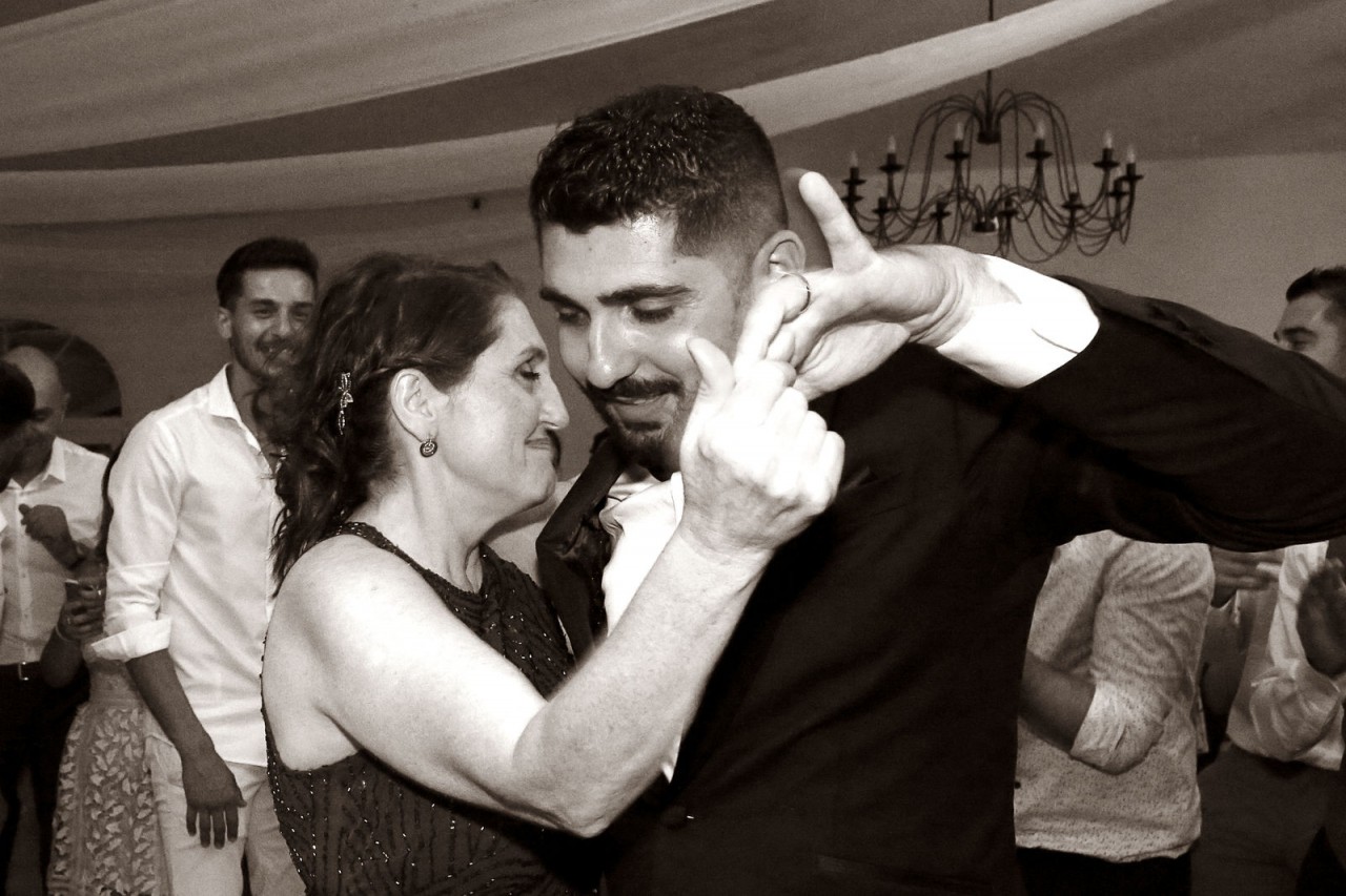 Danse du marié avec sa maman
