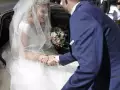 Reportage Photos de mariage : l'arriv&eacute;e &agrave; la mairie des mari&eacute;s