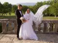 Reportage Photos de mariage : photos de couple mari&eacute;s