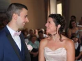 Reportage Photos de mariage : les mari&eacute;s dans la mairie