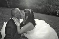 Reportage Photos de mariage : photos de couple mari&eacute;s &agrave; Salon de Provence