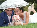 Reportage Photos de mariage : photos de couple mari&eacute;s &agrave; Simiane