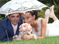 Reportage Photos de mariage : photos de couple mariés à Simiane