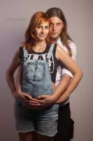 Photographe Grossesse en studio photo pour femme enceinte &agrave; Marseille