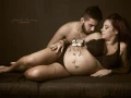 Photographe Grossesse en studio photo pour femme enceinte &agrave; Marseille