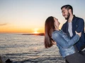 Photographe S&eacute;ance photo couple en bord de mer &agrave; Martigues