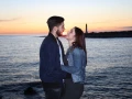 Photographe S&eacute;ance photo couple en bord de mer &agrave; Martigues