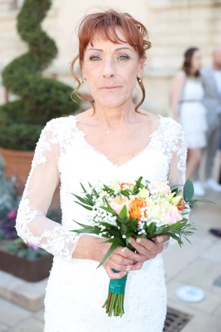 img reportage photographe mariage marie marignane robe mariee