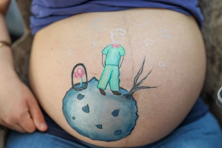 img melissa maquilleuse pro belly painting marseille