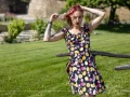 Photographe Shooting Femme Fleurs Vaucluse 84 &agrave; Rognes