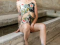 Photographe Boudoir Lingerie en ext&eacute;rieur &agrave; Rognes - Vaucluse - Provence
