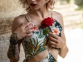 Photographe Boudoir Lingerie en ext&eacute;rieur &agrave; Rognes - Vaucluse - Provence