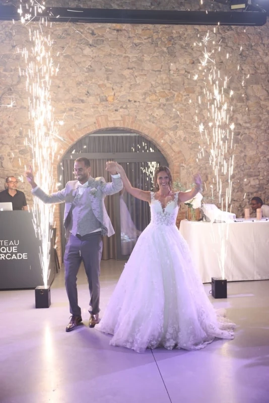 photographe mariage soir&eacute;e La Roque Forcade