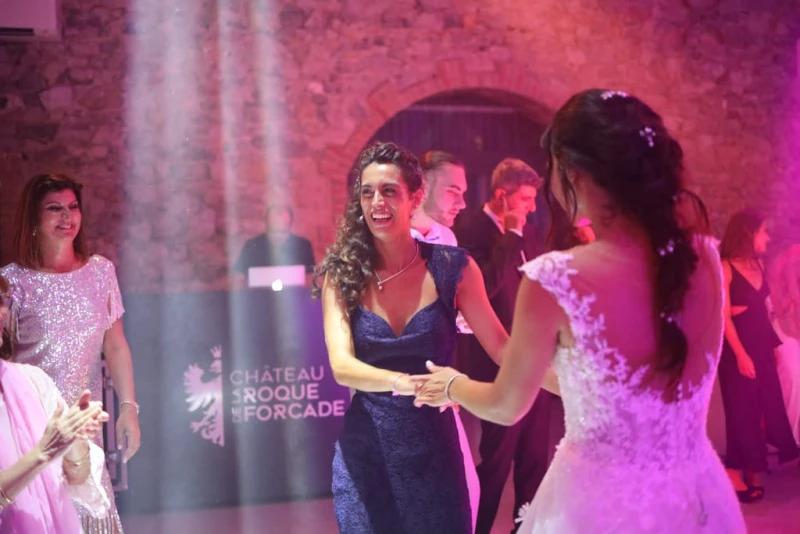 photographe mariage soir&eacute;e La Roque Forcade