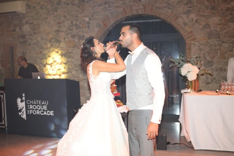 photographe mariage soir&eacute;e mari&eacute;s La Roque Forcade &agrave; Peypin