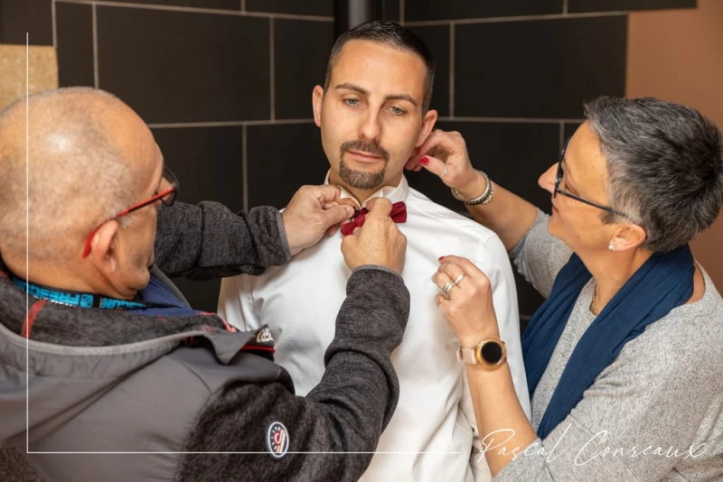 Photographe de mariage - les pr&eacute;paratifs &agrave; Gardanne