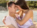 Photographe Shooting Couple &agrave; Carry Le Rouet Bouches du Rh&ocirc;ne 13 en bord de mer