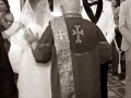 Photos &agrave; l'&eacute;glise du Prado pendant le mariage &agrave; la Bastide de Toursainte