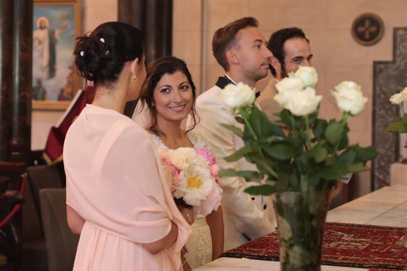 Mariage &agrave; l'&eacute;glise arm&eacute;nienne du Prado