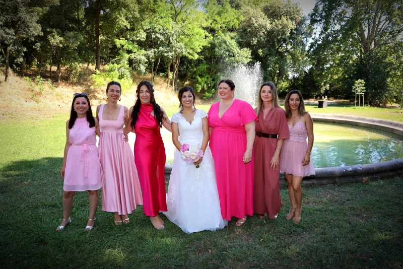 Photos Vin d'honneur pendant le mariage &agrave; la Bastide de Toursainte
