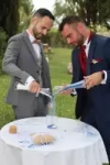 Reportage Photos de mariage : c&eacute;r&eacute;monie du sable