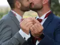 Reportage Photos de mariage : photos de couple mari&eacute;s &agrave; la Bastide de Venelles