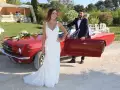 Reportage Photos de mariage : photos de couple mari&eacute;s, voiture de prestige