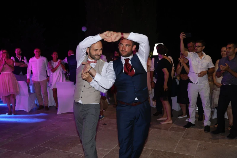 photographe mariage soir&eacute;e danse du couple mari&eacute;