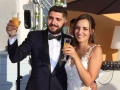 Reportage Photos de mariage : vin d'honneur au mas de Ventabren