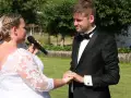 Reportage Photos de mariage : c&eacute;r&eacute;monie la&iuml;que des mari&eacute;s