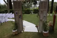 Reportage Photos de mariage : c&eacute;r&eacute;monie la&iuml;que des mari&eacute;s &agrave; la bastide de Venelles