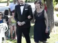 Reportage Photos de mariage : c&eacute;r&eacute;monie la&iuml;que des mari&eacute;s au moulin de l'Arc &agrave; Rousset
