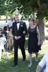 Reportage Photos de mariage : c&eacute;r&eacute;monie la&iuml;que des mari&eacute;s au moulin de l'Arc &agrave; Rousset