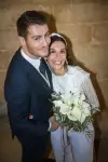 Reportage Photos de mariage : photos de couple mari&eacute;s, mairie d'Aix-en-Provence
