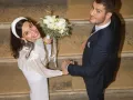 Reportage Photos de mariage : photos de couple mariés, mairie d'Aix-en-Provence