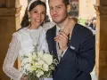 Reportage Photos de mariage : photos de couple mari&eacute;s, mairie d'Aix-en-Provence