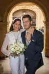 Reportage Photos de mariage : photos de couple mari&eacute;s, mairie d'Aix-en-Provence