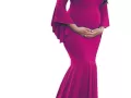 pret robe fushia grossesse seance photographe aix marseille 2