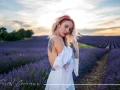 Photographe pour s&eacute;ance photos femme en ext&eacute;rieur dans les lavandes