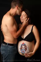 img 0150 photographe studio grossesse femme enceinte body painting marseille